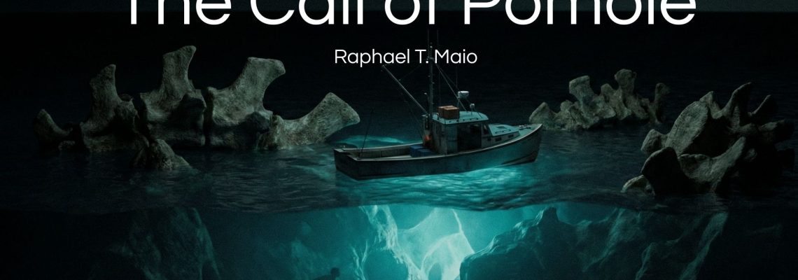 A recovered maritime account from Pomole, where fishermen follow an uncharted location and awaken something ancient beneath the receding tide.