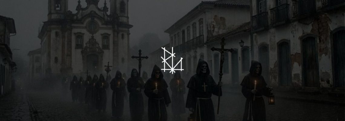 Descubra o terror religioso por trás da Procissão das Almas em Minas Gerais. Relatos, lendas e fé que atravessam o limite do sobrenatural.